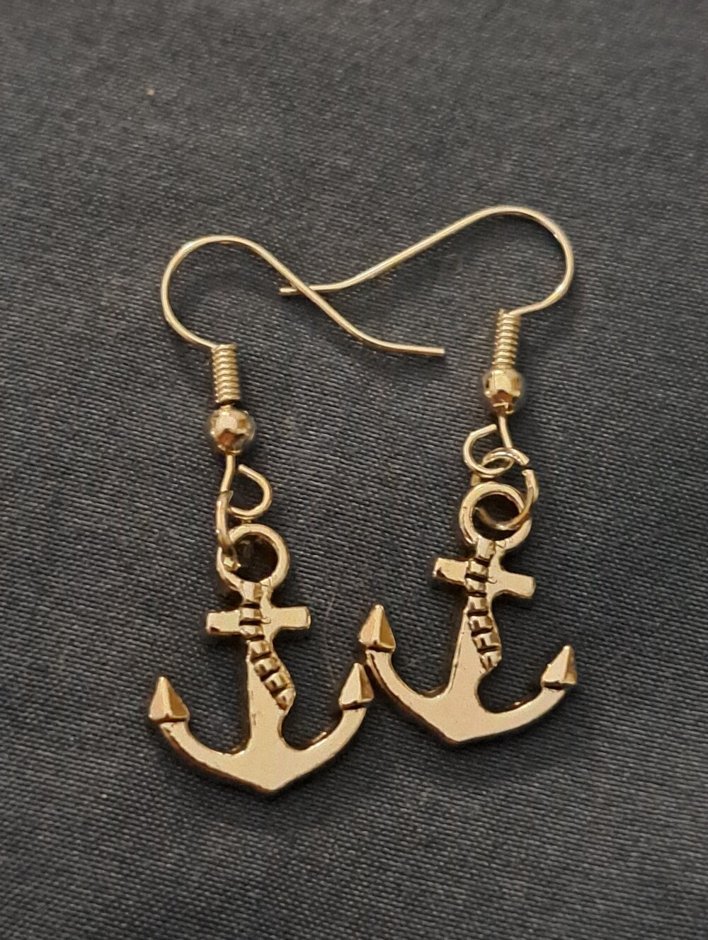 Anchor Earrings - Picture 2 of 7